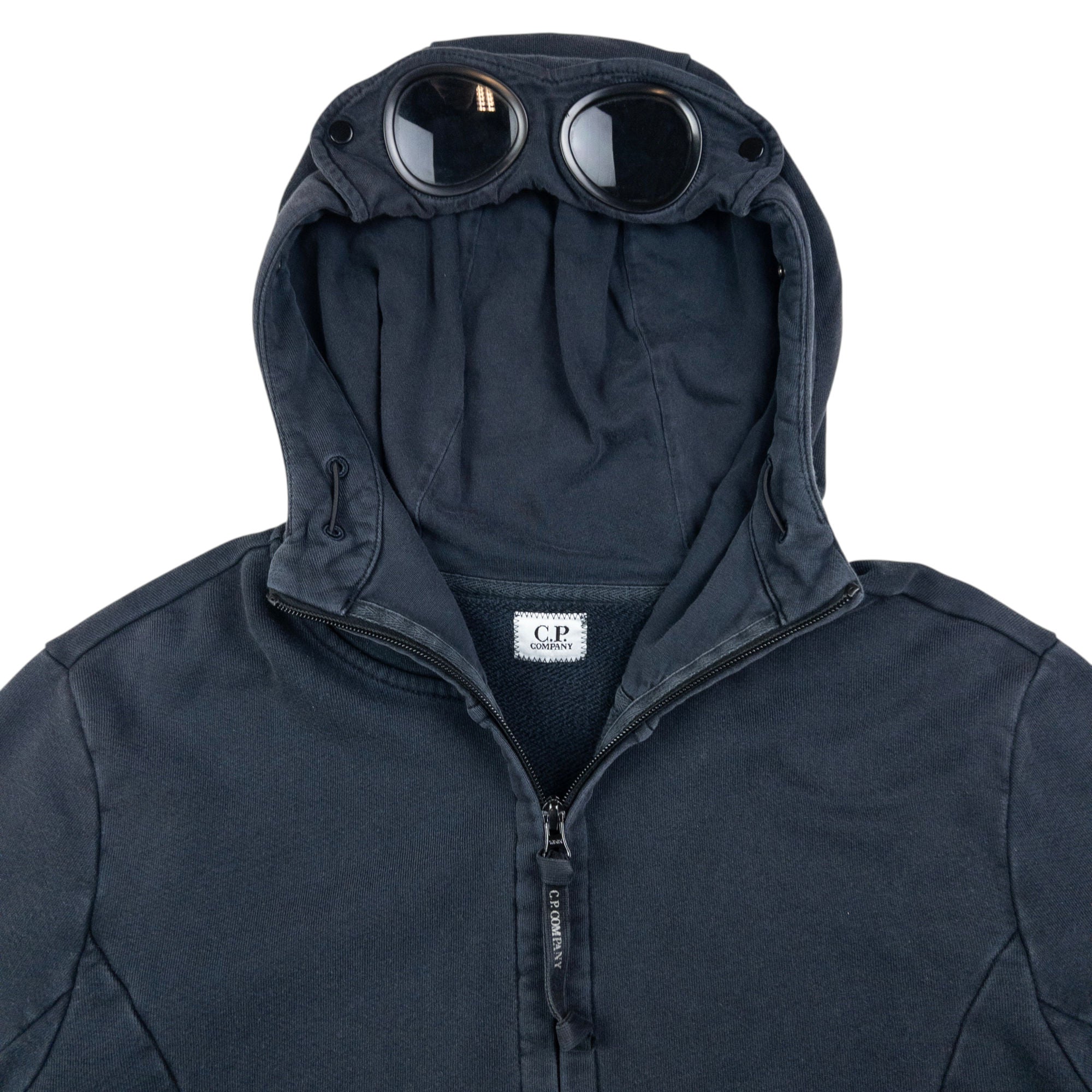 CP Company Goggle Hood Zip Up Hoodie Size M