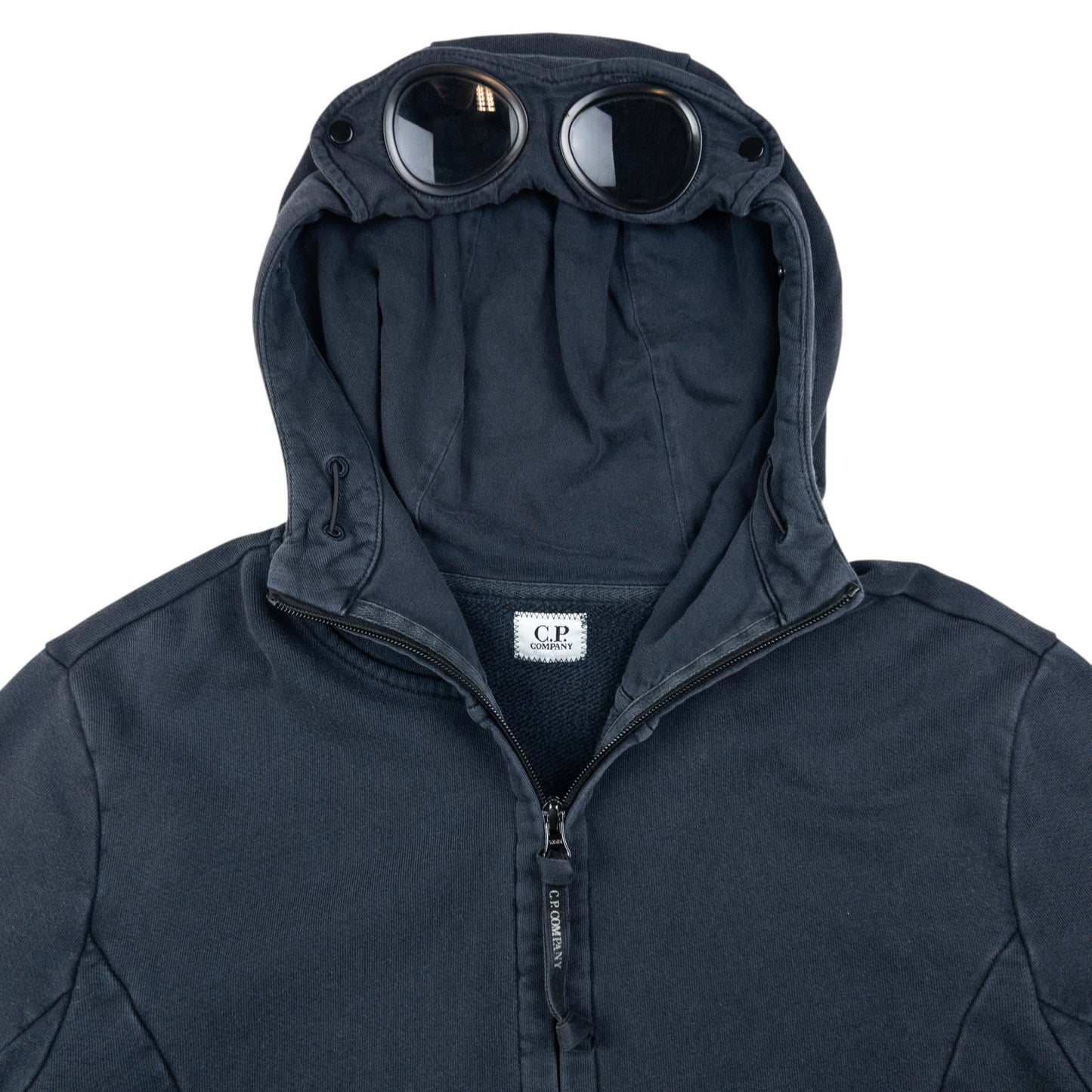 CP Company Goggle Hood Zip Up Hoodie Size M