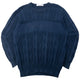 Vintage 90s Burberry Embroidered Knit Jumper Size M