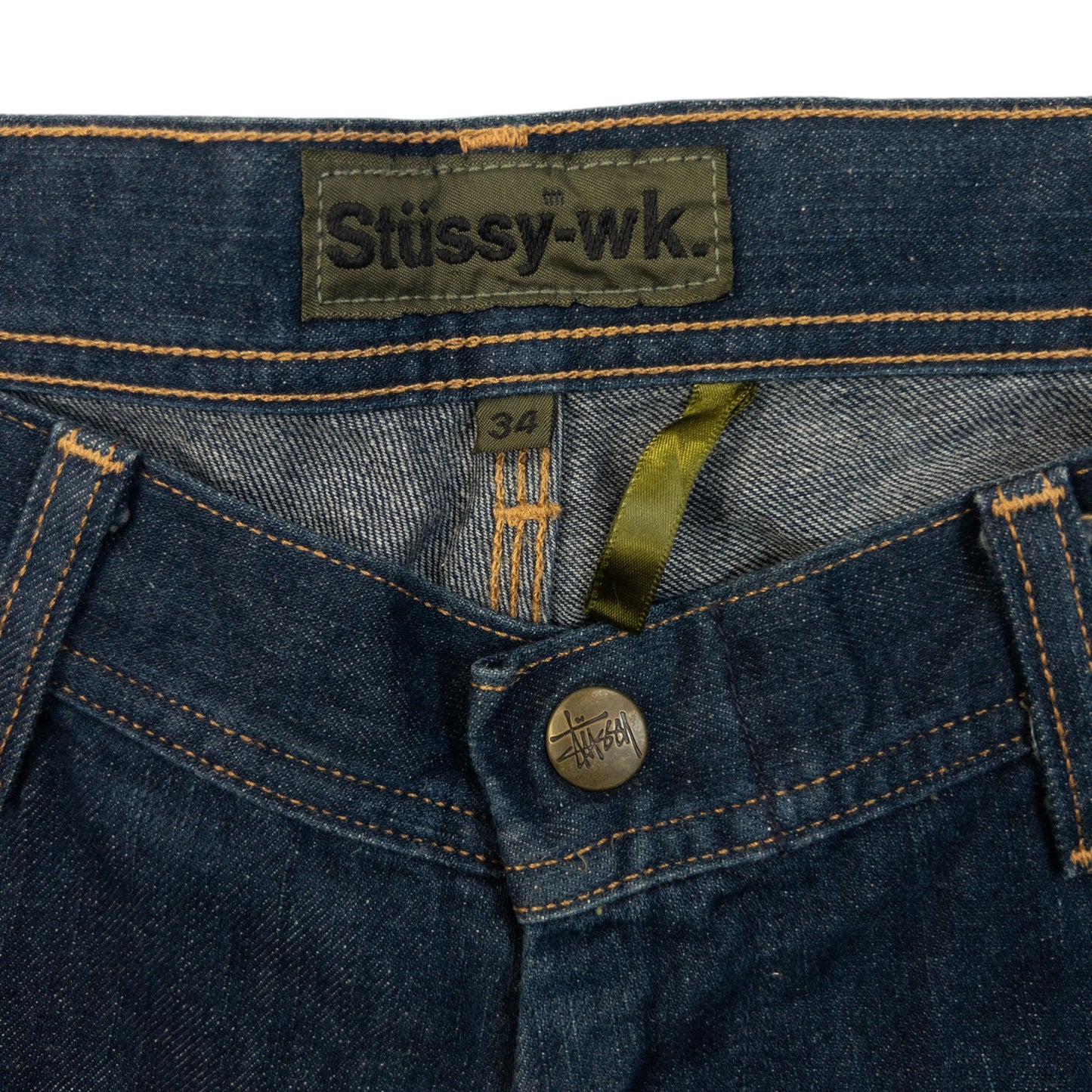 Vintage 2000s Stussy Denim Jeans Size W33
