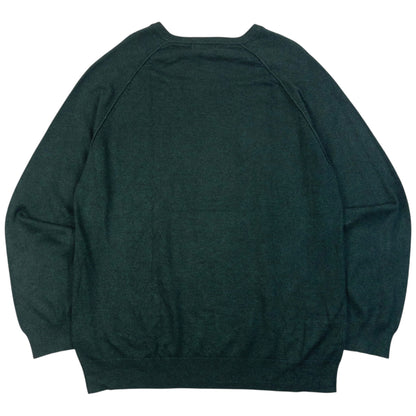 Vintage Burberry Brit Embroidered Jumper in green, photo 2