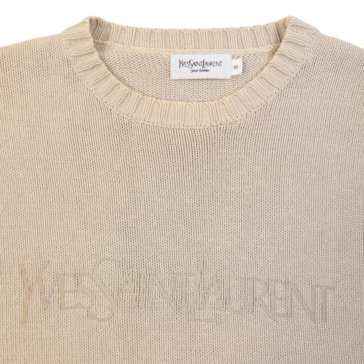 Vintage 2000s YSL Yves Saint Laurent Knit Jumper Size M
