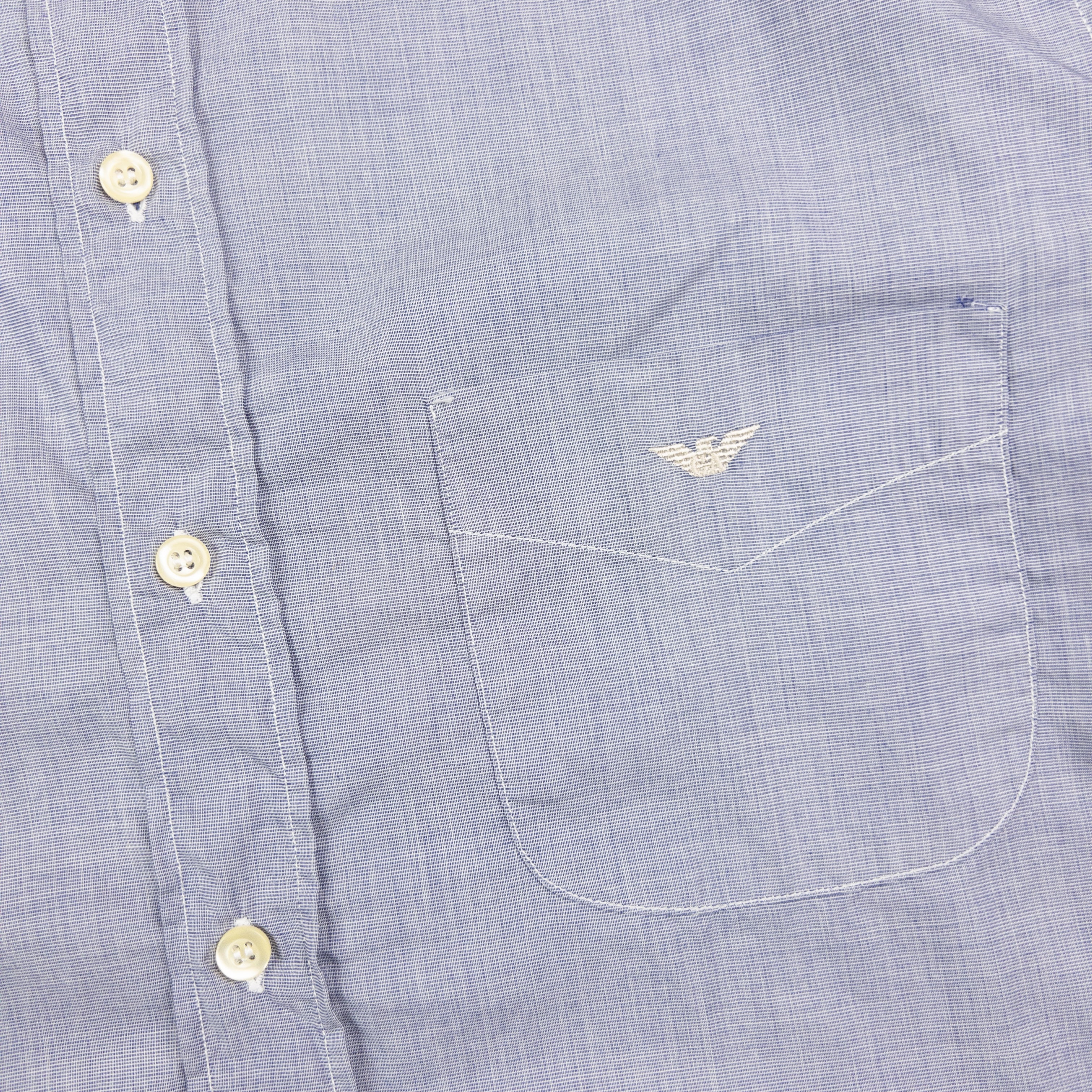Vintage Emporio Armani Long Sleeve Button Up Shirt Size L
