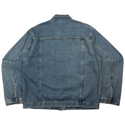 Vintage Burberry Button Up Denim Jacket Size XL