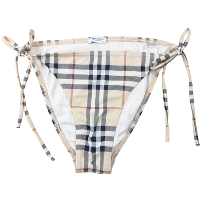 Vintage 2000s Burberry Nova Check Bikini Set Womens Size M