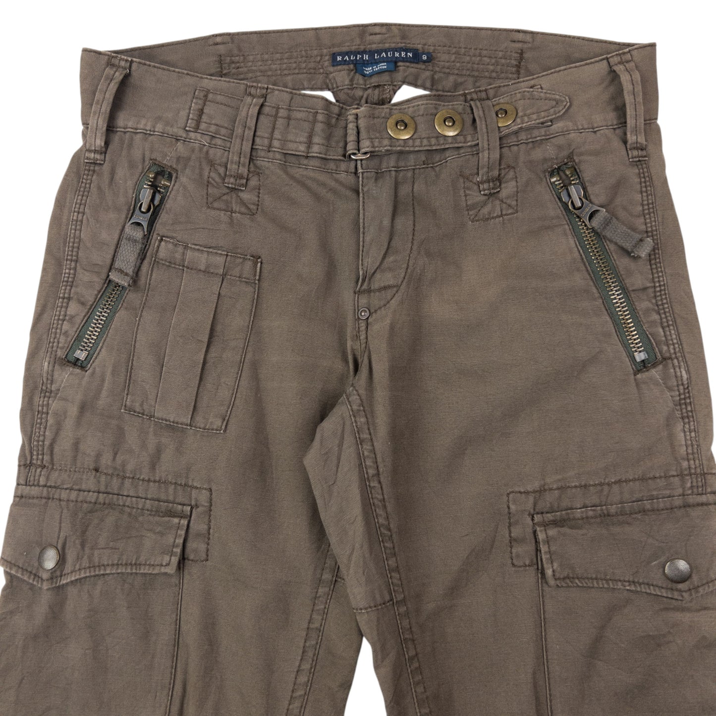 Vintage 2000s Ralph Lauren Cargo Trousers Womens Size W30