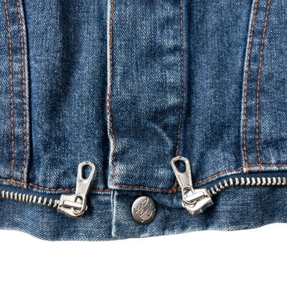 Vintage Jean Paul Gaultier JPG Jeans Denim Jacket Size S