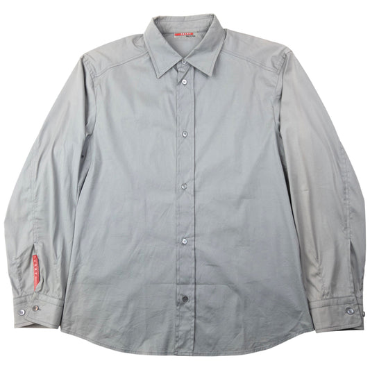 Vintage 2000s Prada Sport Long Sleeve Button Up Shirt Size M