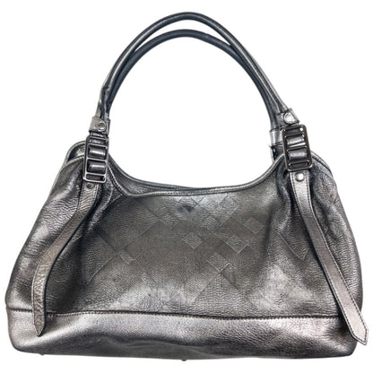 Vintage Burberry Metallic Nova Check Shoulder Bag