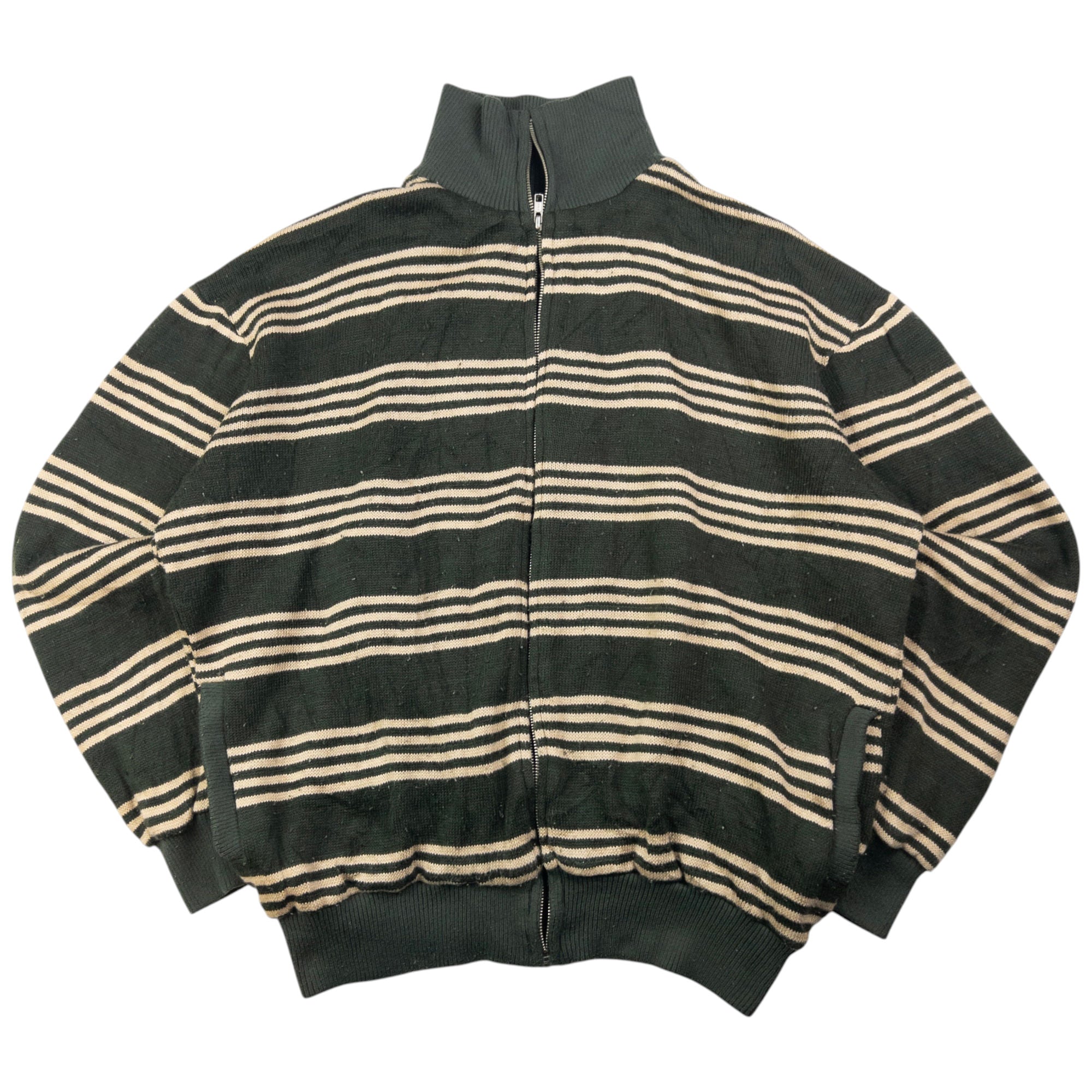 Vintage PPFM Striped Knit Jumper Size L