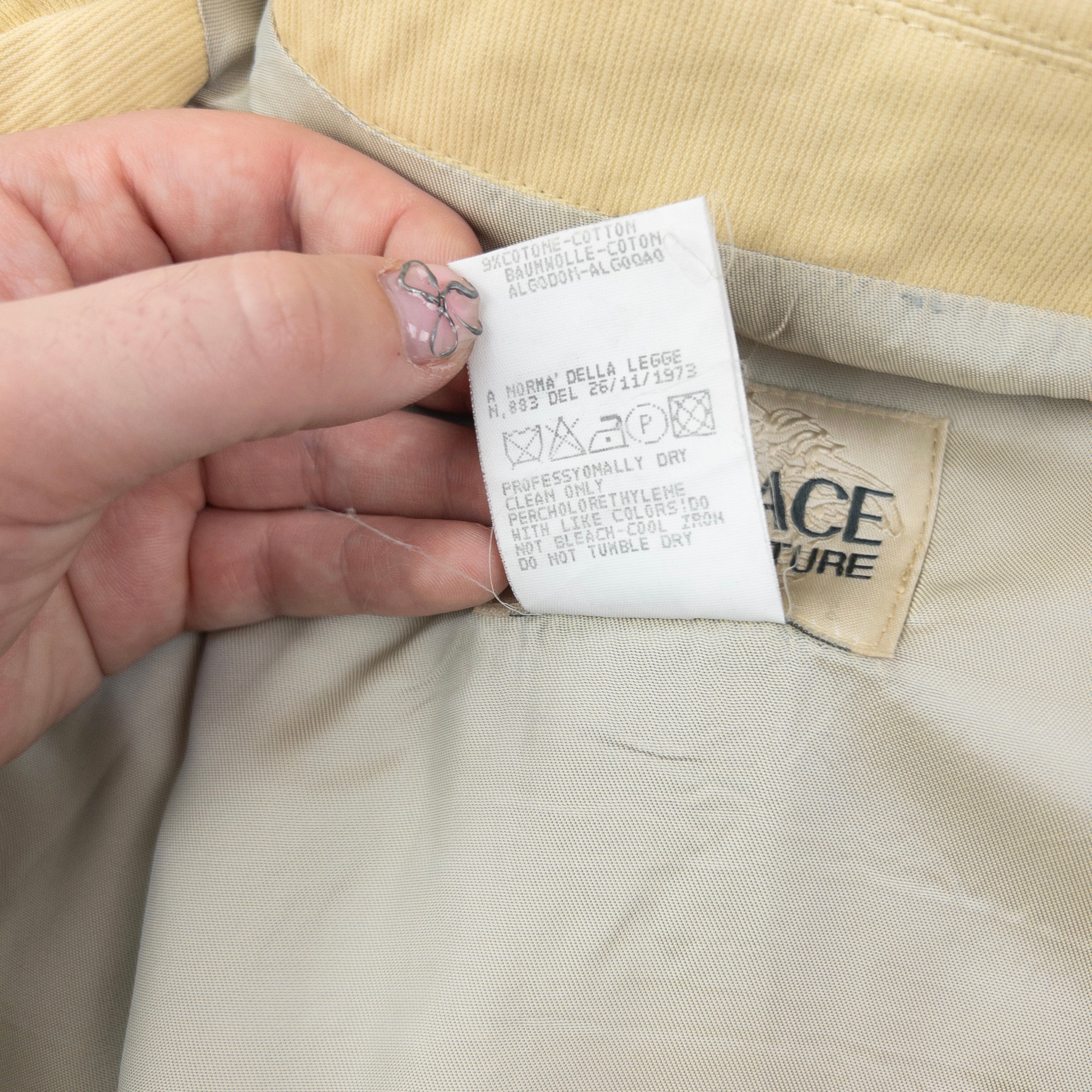 Vintage 2000s Versace Jeans Couture Zip Up Jacket Size L