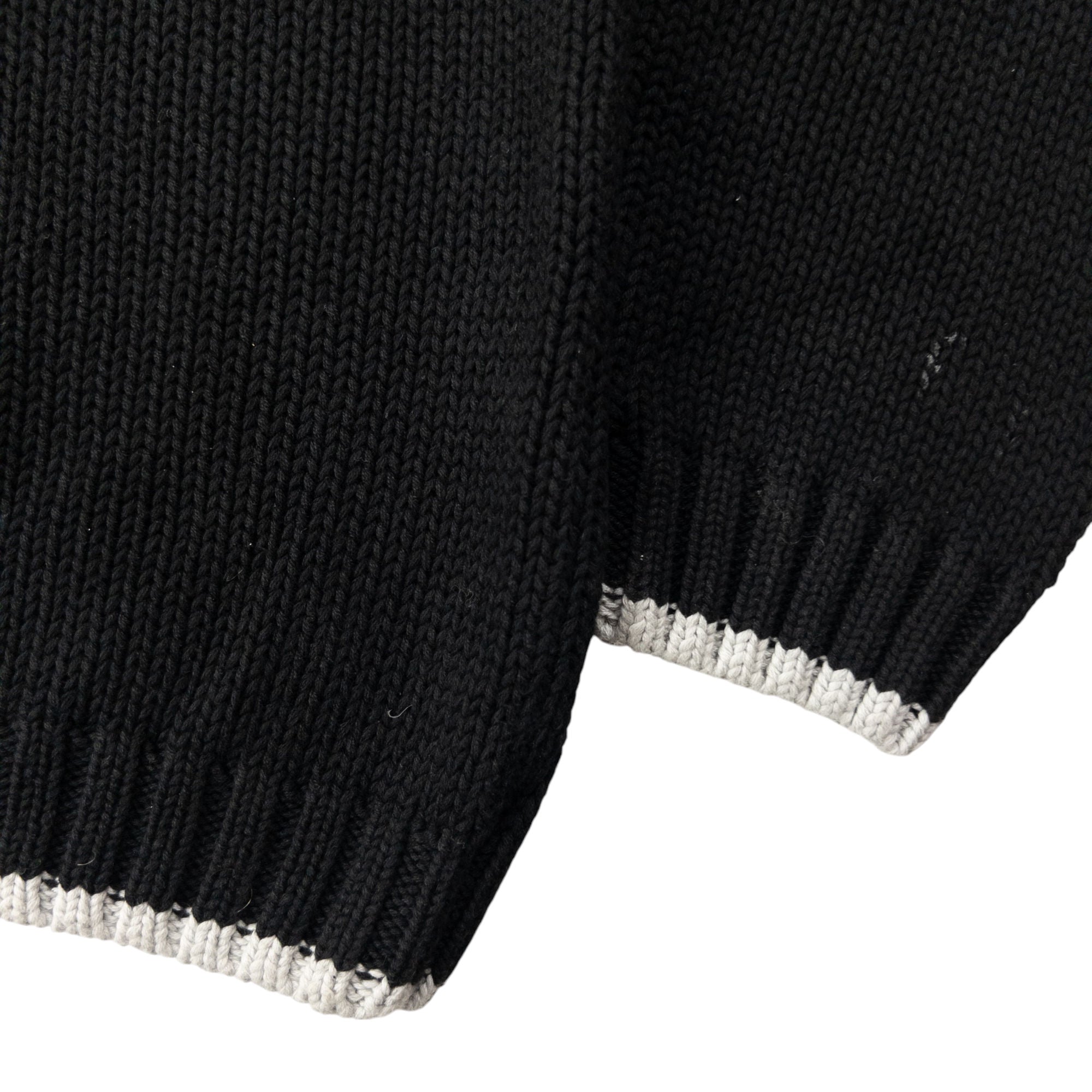 Vintage YSL Yves Saint Laurent Zip Up Knit Jumper Size XL