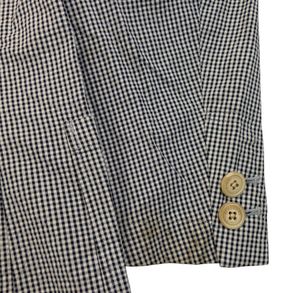 Vintage 2000s Burberry Checkered Button Up Jacket Size M