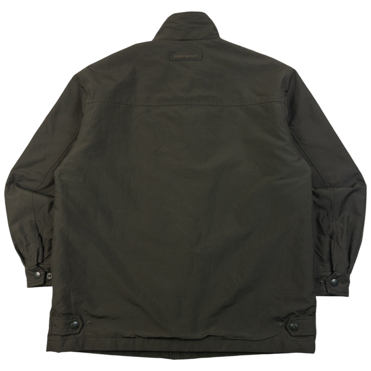 Vintage 90s YSL Yves Saint Laurent Padded Zip Up Jacket Size M