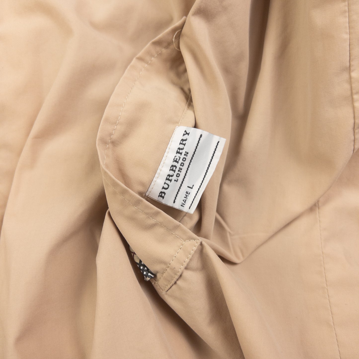 Vintage Burberry Nova Check Reversible Zip Up Jacket Size L