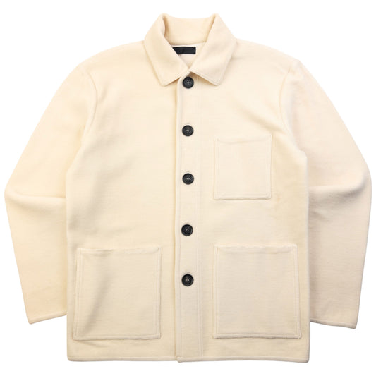 2014 Burberry Prorsum Button Up Wool And Silk Jacket Size S