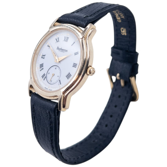 Vintage 90s Burberry Leather Watch