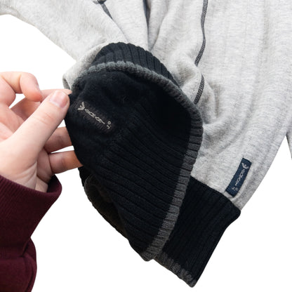 Vintage Armani Jeans Reversible Zip Up Jumper Size M