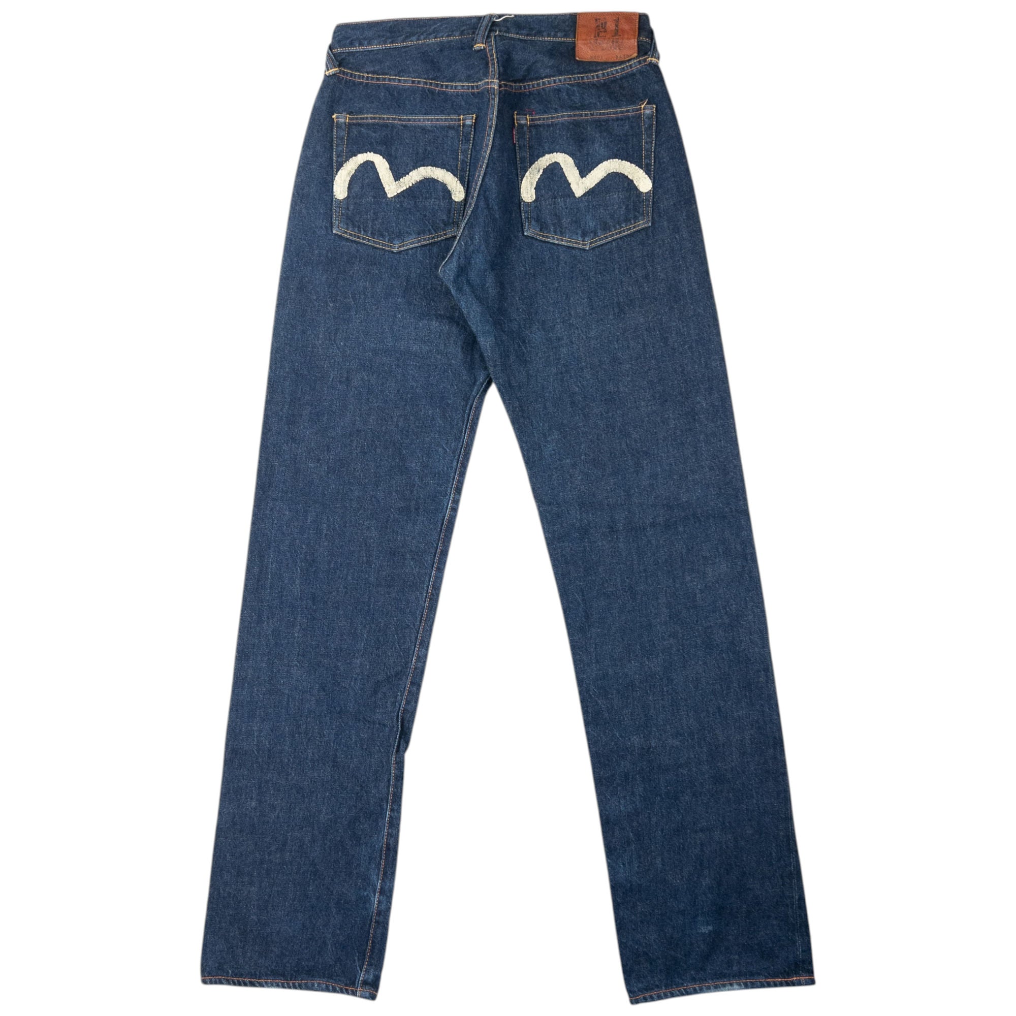 Vintage Evisu Double Gull Japanese Denim Jeans Size W30