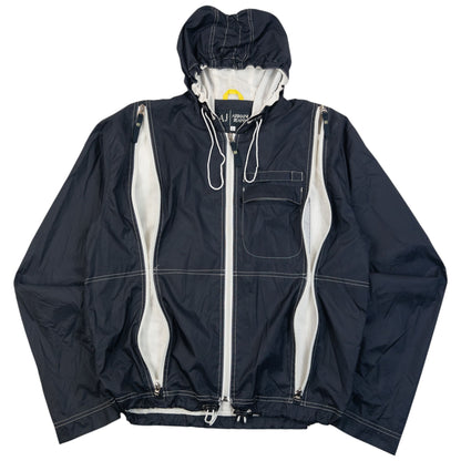 Vintage 2000s Armani Jeans Full Zip Ventilated Jacket Size S