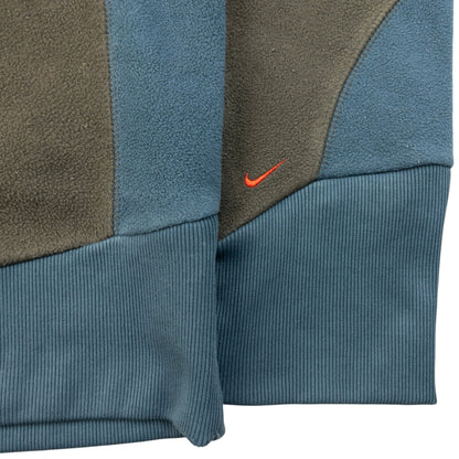 Vintage 2000s Nike Zip Up Fleece Jacket Size S
