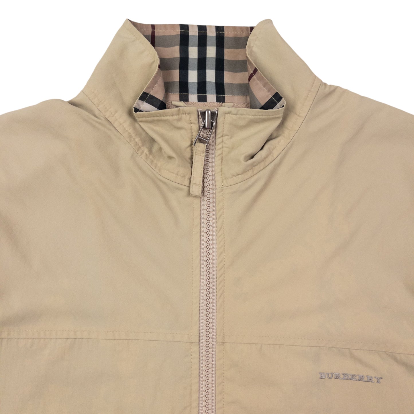 Vintage 2000s Burberry Fleece Lined Jacket Size L