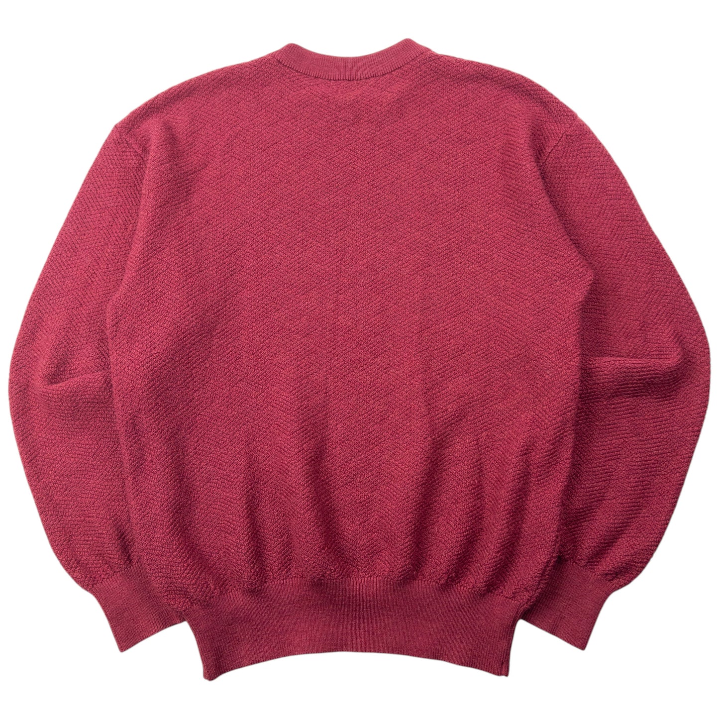 Vintage 2000s Burberry Golf Embroidered Knit Jumper Size M