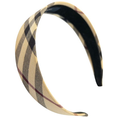 Vintage 2000s Burberry Nova Check Headband