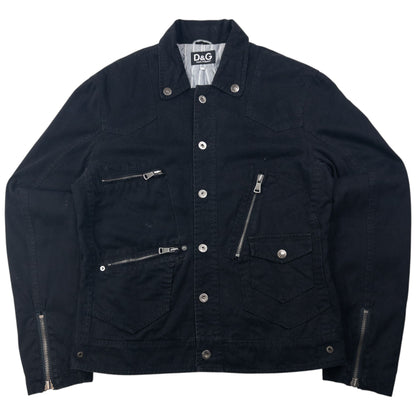 Vintage 2000s Dolce & Gabbana Multi Zip Jacket Size M