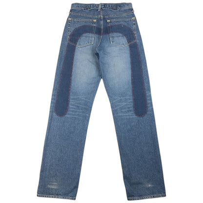 Vintage Evisu Daicock Japanese Denim Jeans Size W28
