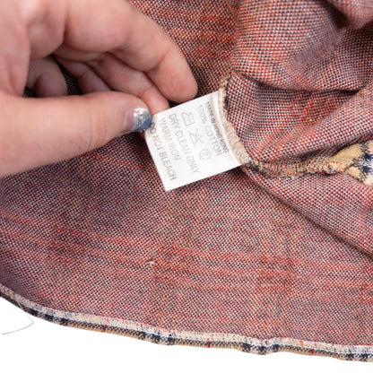 Vintage 90s Burberry Nova Check Polo Jumper Womens Size M