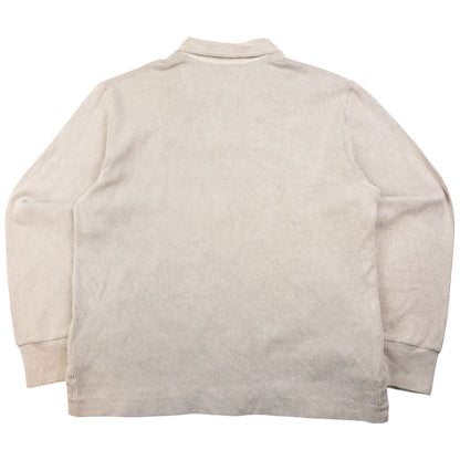 Vintage Stone Island Ribbed Q Zip Jumper Size L