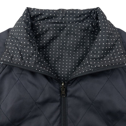 Vintage 2000s Burton iDiom Gray Scale Series Reversible Quilted Jacket Size S