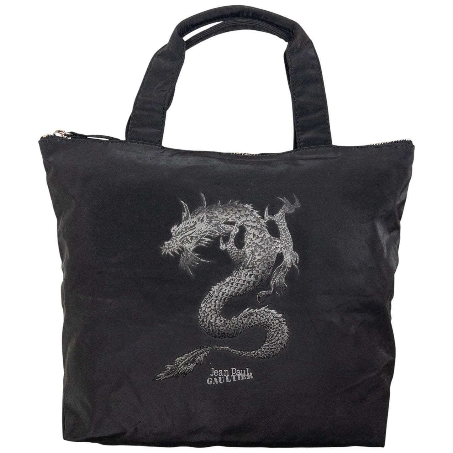 Vintage Jean Paul Gaultier Dragon Print Handbag