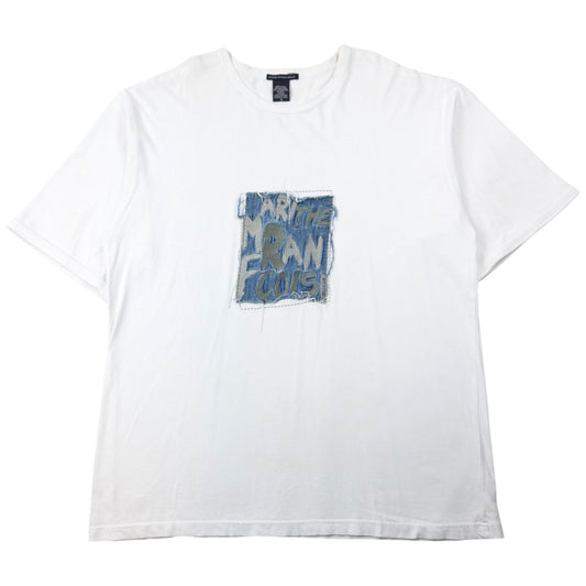 Vintage 2000s Marithe + Francois Girbaud Embroidered T Shirt Size XL