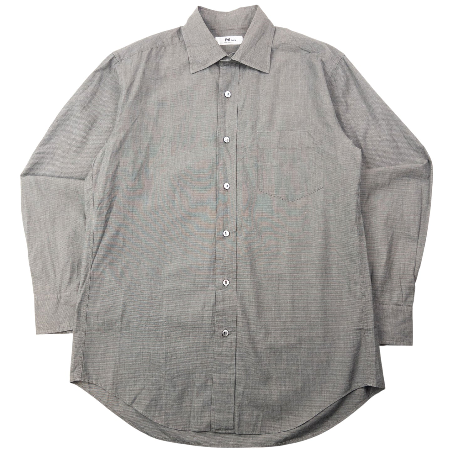 Vintage 90s Issey Miyake MEN Long Sleeve Button Up Shirt Size M