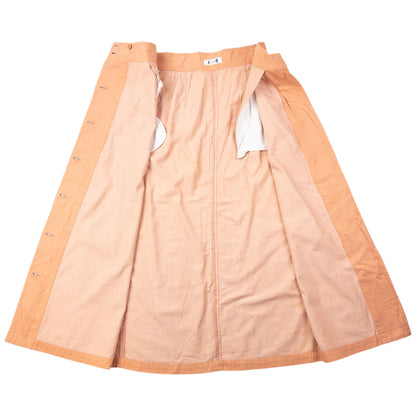 Vintage 80s Issey Miyake Button Up Skirt Womens Size W27