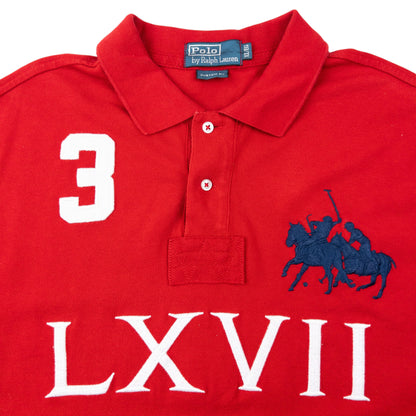 Vintage 2000s Polo Ralph Lauren LXVII Polo Shirt Size XL
