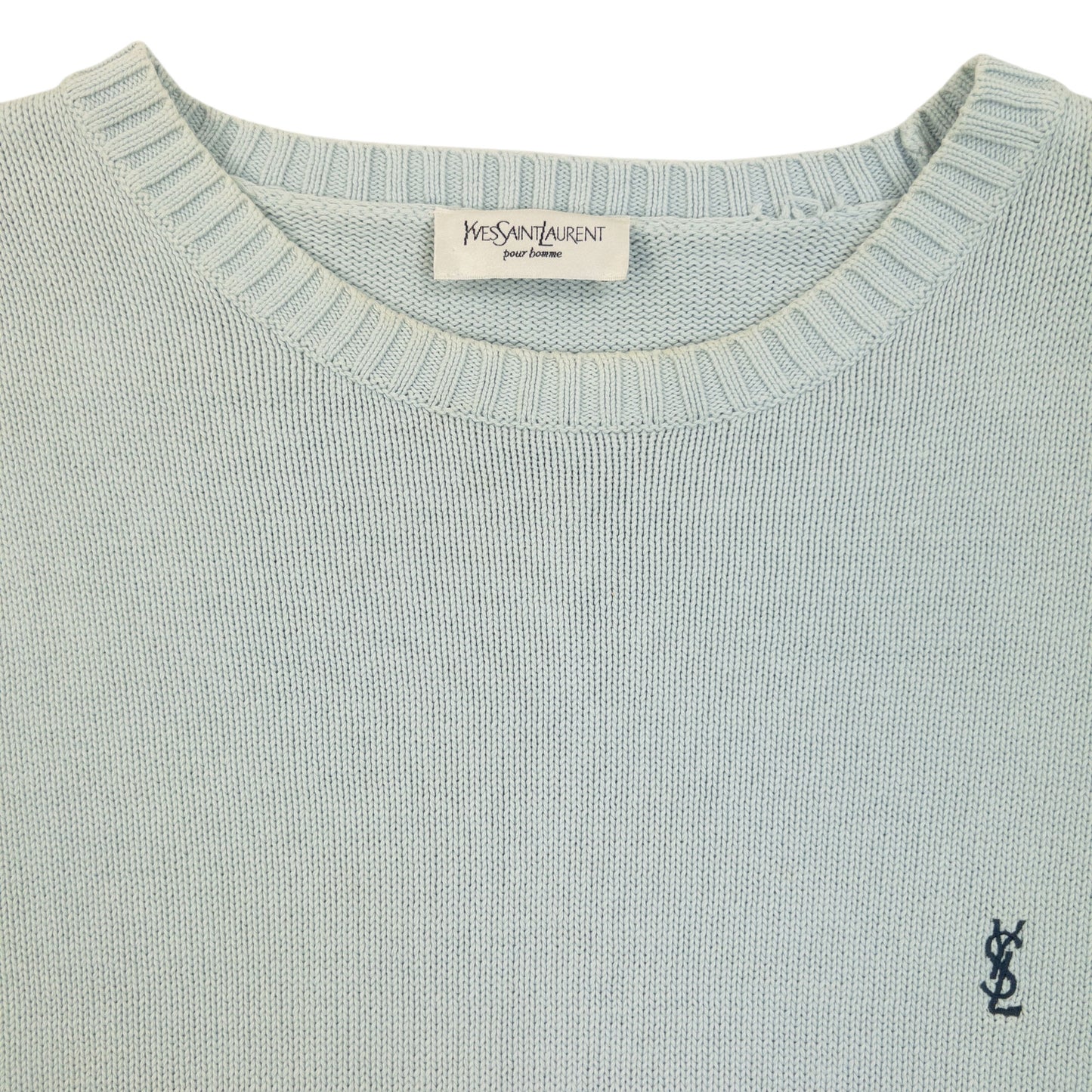 Vintage 2000s YSL Yves Saint Laurent Knit Jumper Size L