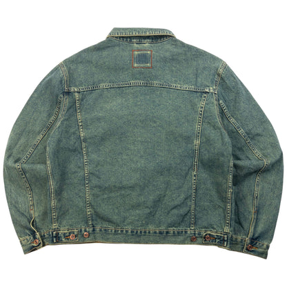 Vintage 90s Hugo Boss Button Up Denim Jacket Size S