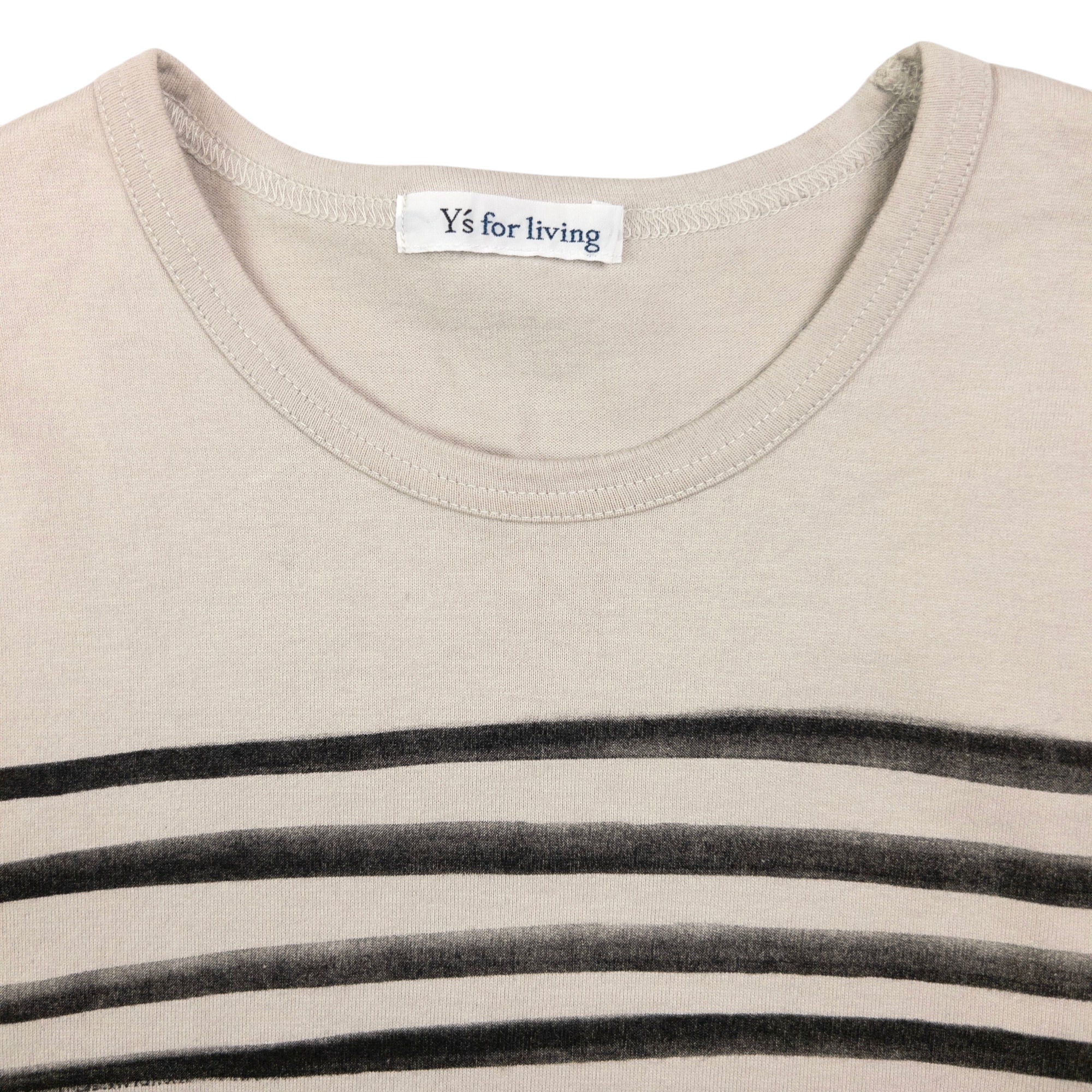 Vintage Yohji Yamamoto Paint Stripe T Shirt Womens Size S