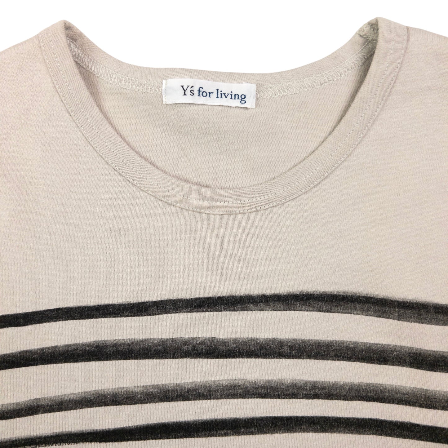 Vintage Yohji Yamamoto Paint Stripe T Shirt Womens Size S