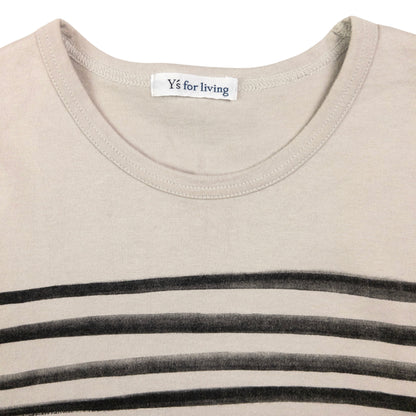Vintage Yohji Yamamoto Paint Stripe T Shirt Womens Size S