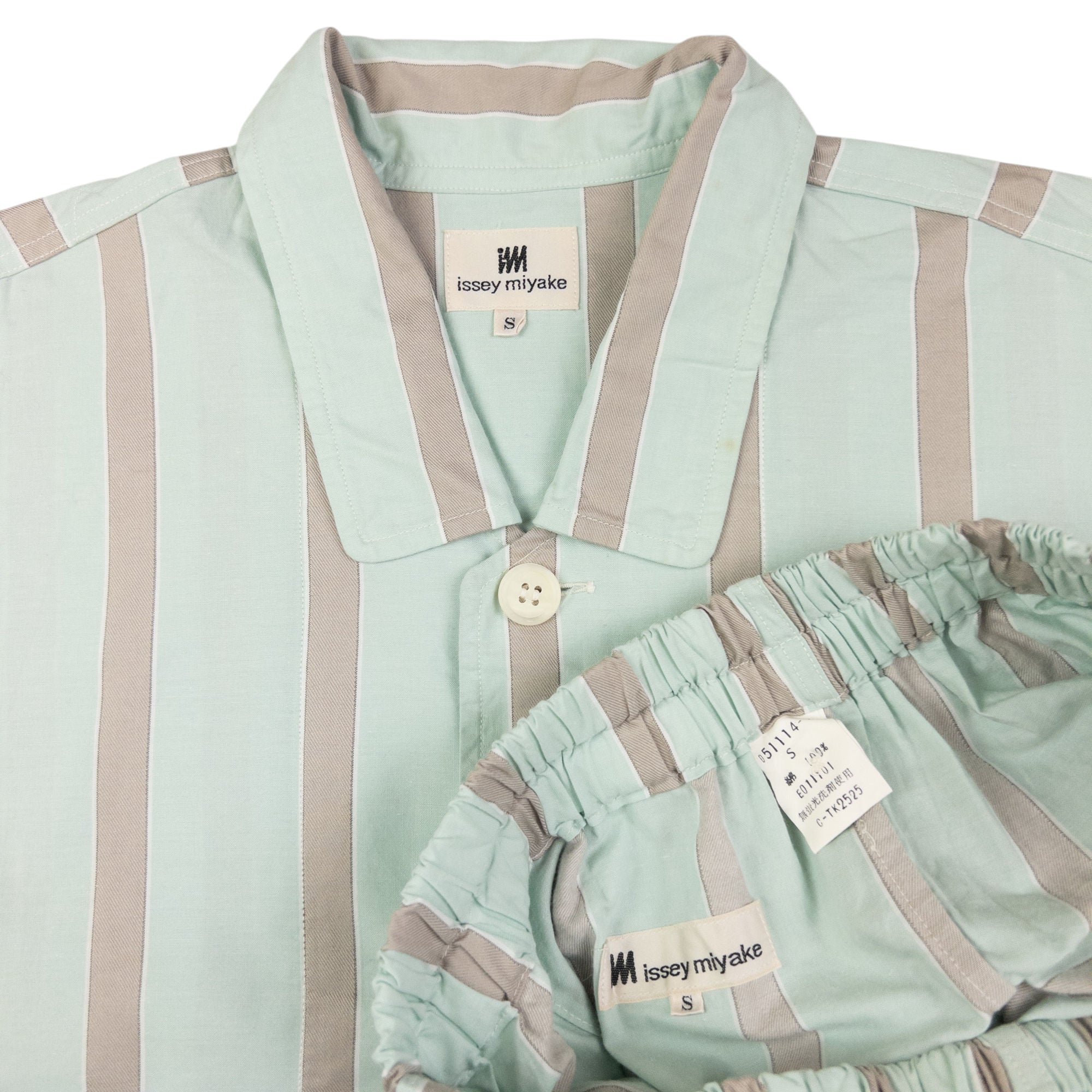 Vintage Issey Miyake Striped Pyjama Set Size M