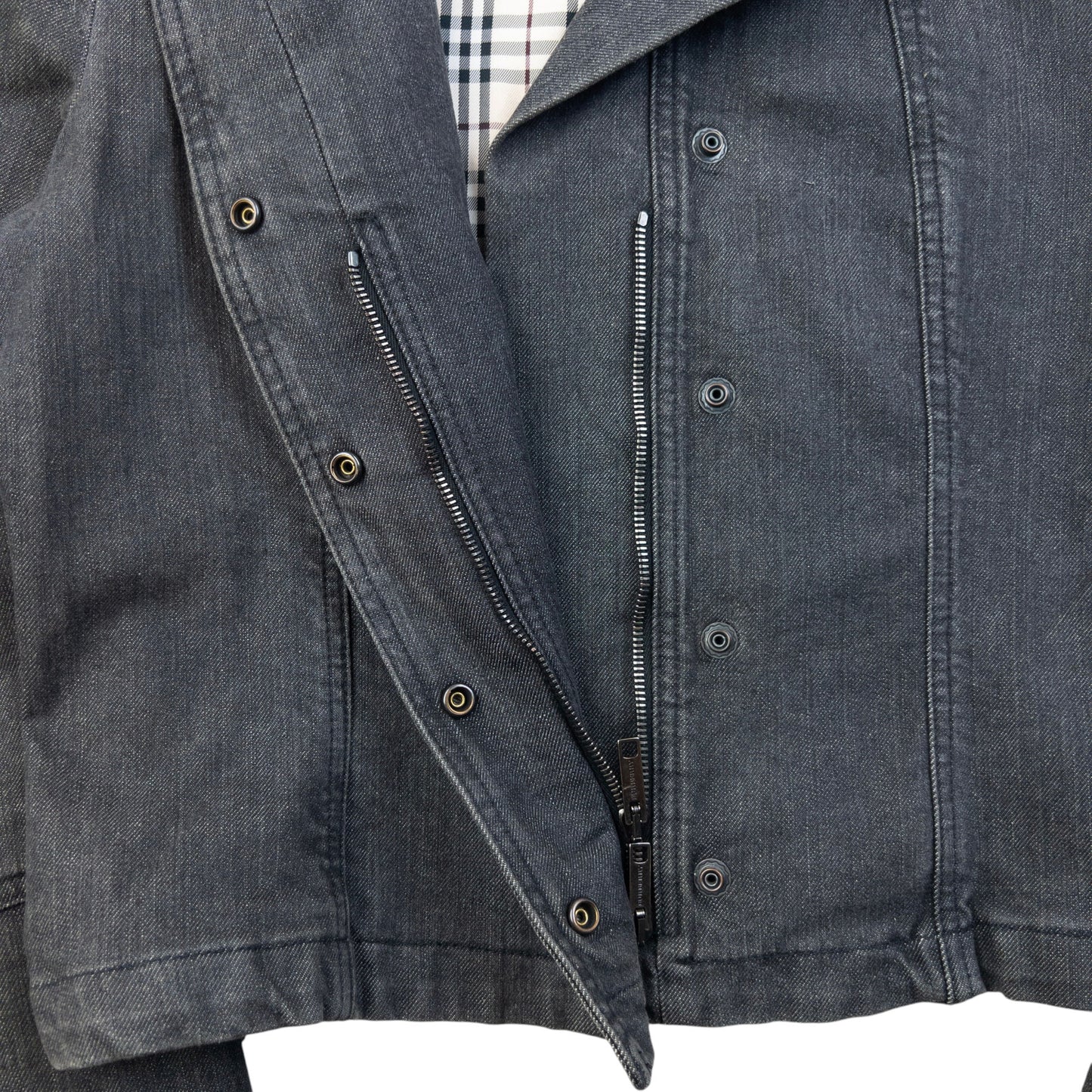Vintage 2000s Burberry Denim Jacked Womens Size M