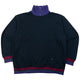 Vintage 80s YSL Yves Saint Laurent Q Zip Sweatshirt Size M
