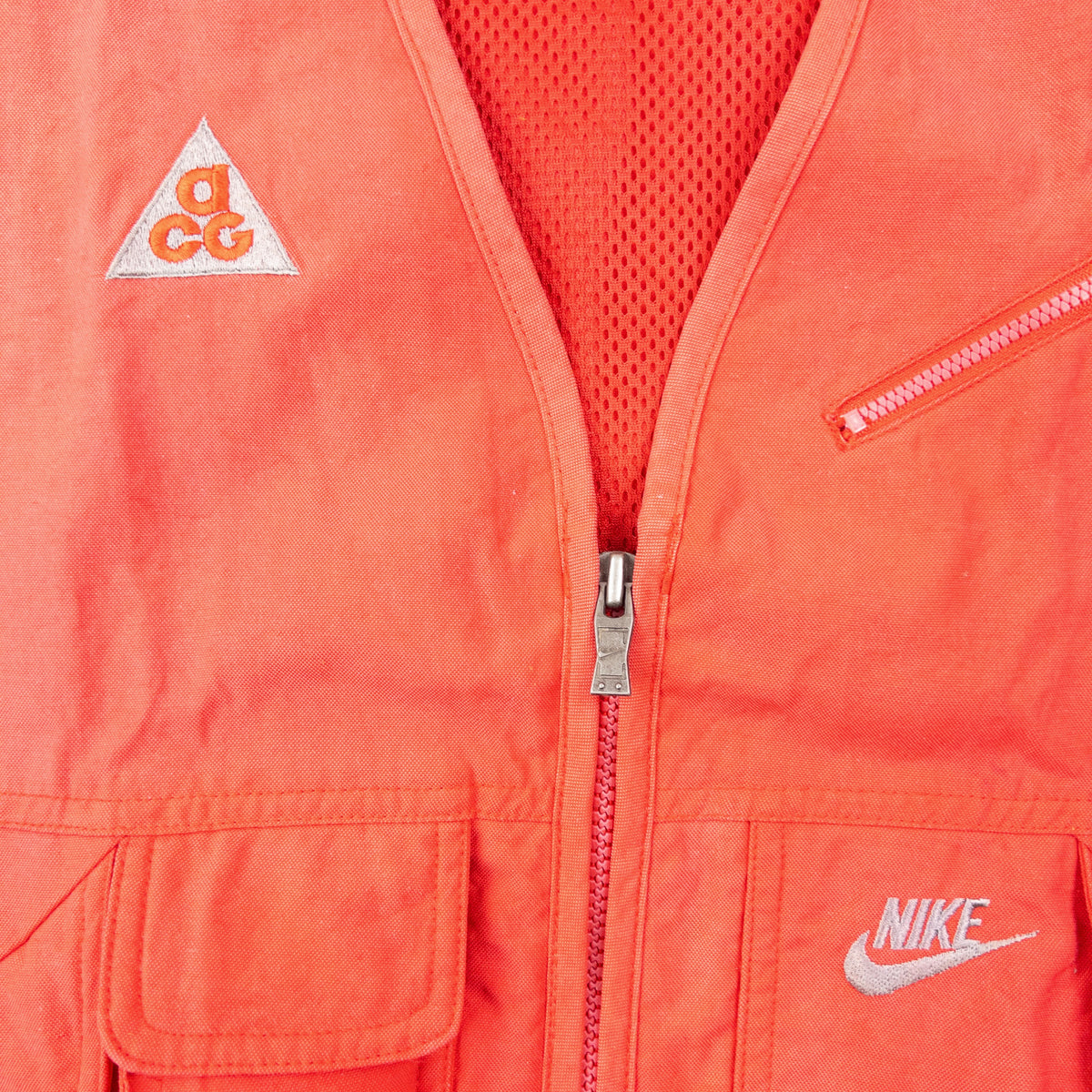 Vintage 90s Nike ACG Cargo Vest Gilet Size S | Second Wave Vintage 