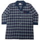 Vintage 90s Burberry Nova Check Long Sleeve Button Up Pyjama Shirt Size M
