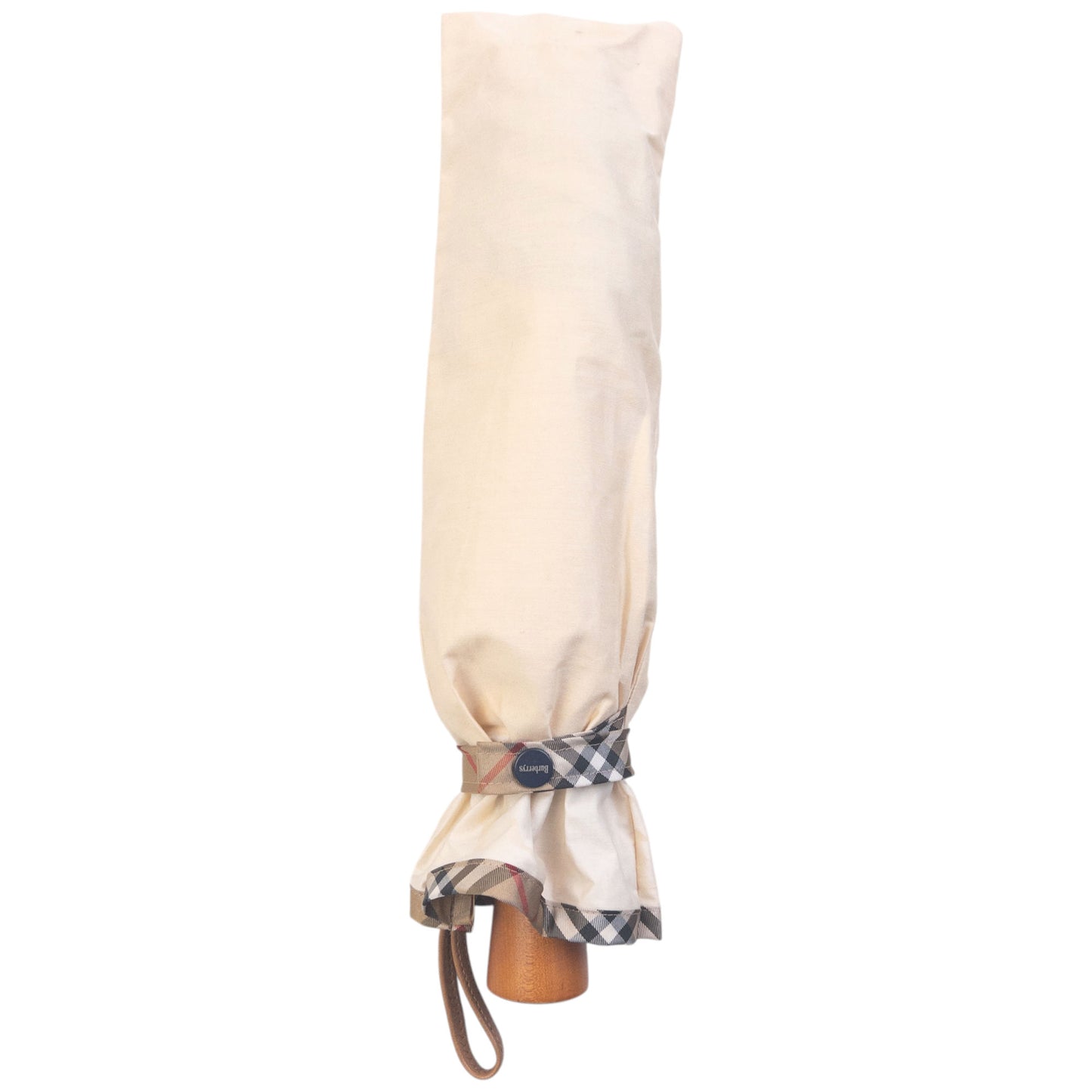 Vintage 90s Burberry Nova Check Trim Umbrella
