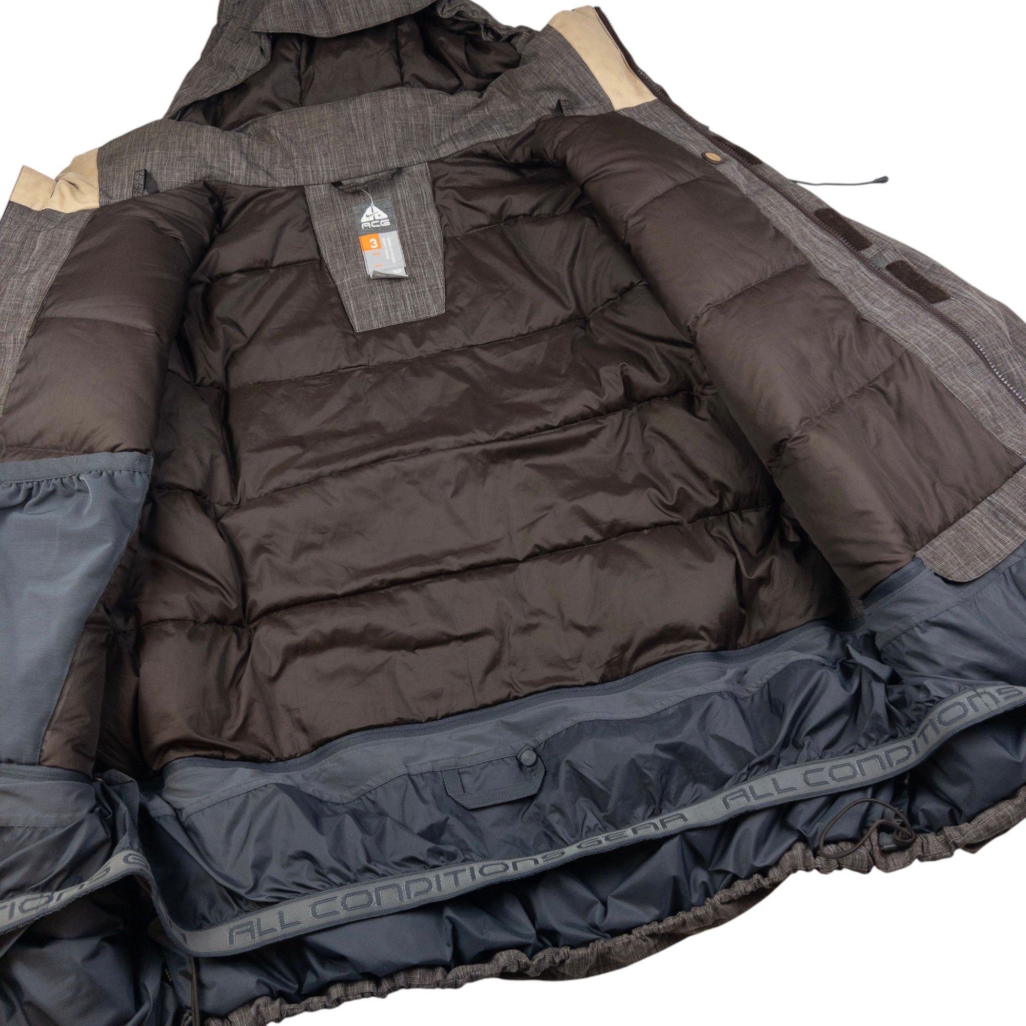 Vintage Nike ACG Zip Up Snowboarding Jacket Size XXL